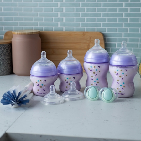 Tommee Tippee Closer To Nature Anti-colic Advanced set anticólicos Purple
