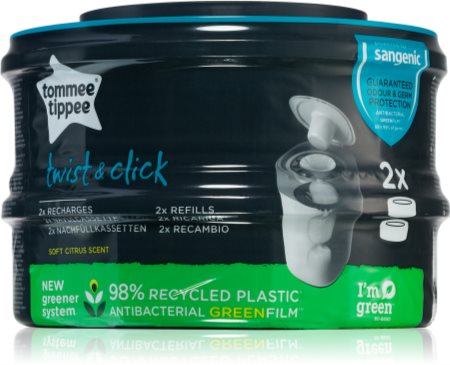 Tommee Tippee Twist & Click recharge de sacs poubelle