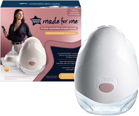 Tommee Tippee Made for Me In-bra Wearable Breast Pump prsna črpalka