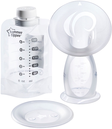Tommee Tippee Made for Me Single Silicone odsávačka mateřského mléka