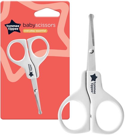 Tommee Tippee Basic round tip baby nail scissors