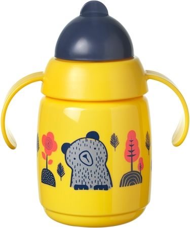 Tommee Tippee Superstar Straw Cup Yellow чашка з трубочкою