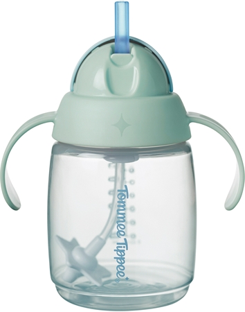Tommee Tippee Trainer Straw treniņu krūze ar atsvariem