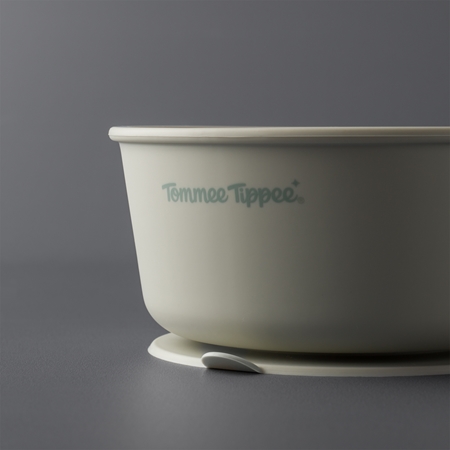 Tommee Tippee EasiStick™ Silicone Bowl & Spoon silicone bowl with suction cup