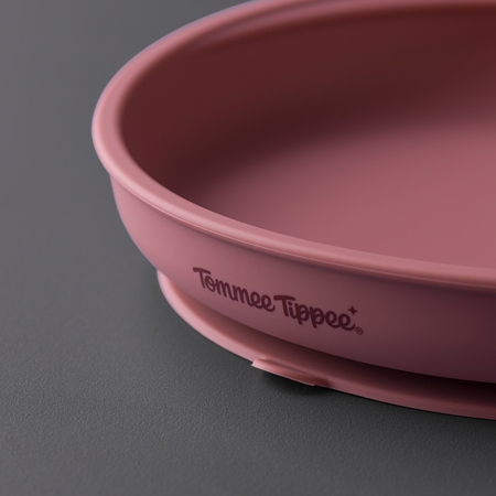Tommee Tippee EasiStick™ Silicone Weaning Plate plate with suction cup