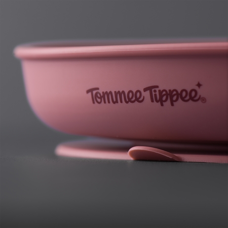 Tommee Tippee EasiStick™ Silicone Weaning Plate plate with suction cup