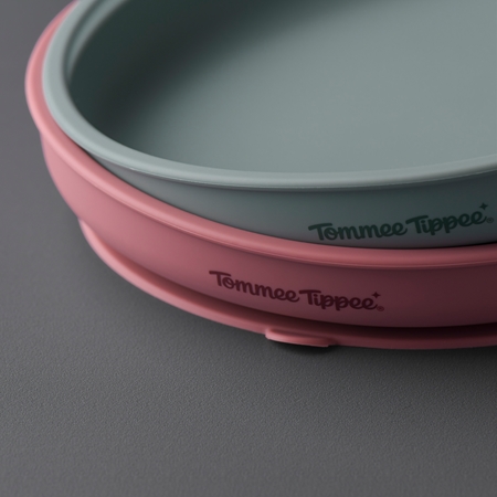 Tommee Tippee EasiStick™ Silicone Weaning Plate plate with suction cup