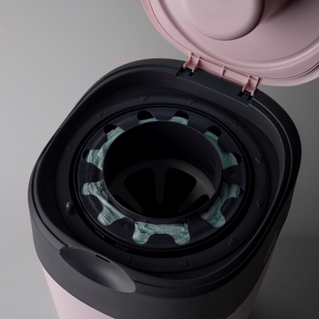 Tommee Tippee Twist & Click Pink kôš na plienky + kazeta do koša