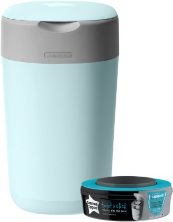 Poubelle à couches tommee tippee twist & click sangenic + 1 recharge - Tommee  Tippee