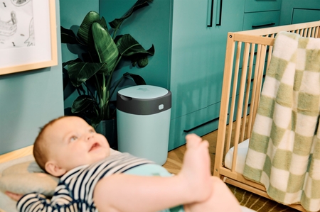 Tommee Tippee Twist & Click Blue kôš na plienky + kazeta do koša