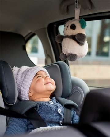 Tommee Tippee Grofriend Pip the Panda Kontrast-Spielzeug zum Aufhängen mit Melodie
