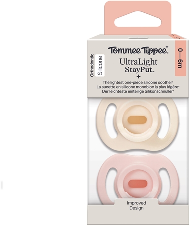 Tommee Tippee Ultra Light Stay Put 0-6 m knupis