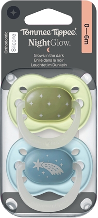 Tommee Tippee NightGlow Soother 0-6m биберон