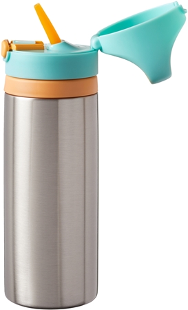 Tommee Tippee On The Go rostfreie Thermosflasche mit Silikonsauger