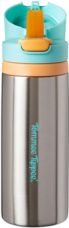Tommee Tippee On The Go rostfreie Thermosflasche mit Silikonsauger
