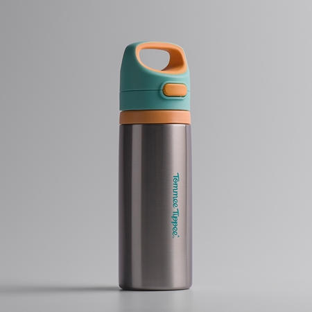 Tommee Tippee On The Go rostfreie Thermosflasche mit Silikonsauger
