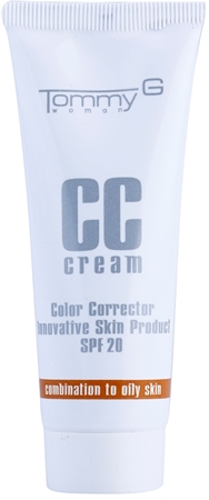 Tommy G CC Cream Moisturising CC Cream for Combination to Oily Skin SPF 20