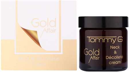 Tommy G Gold Affair омолоджуючий крем для шиї та декольте