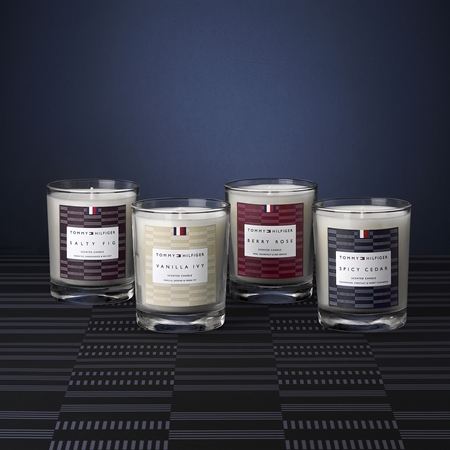 Tommy Hilfiger Home Collection Berry Rose bougie
