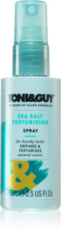 TONI&GUY Casual spray styling cu sare de mare