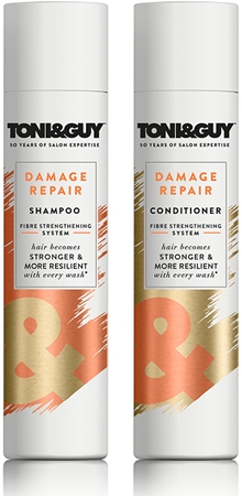 TONI&GUY Damage Repair επωφελής συσκευασία(για κατεστραμμένα μαλλιά)