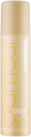 TONI&GUY Glamour lak na vlasy silné spevnenie