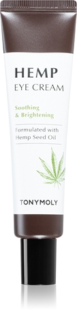 TONYMOLY HEMP rejuvenating and brightening eye cream with hemp oil