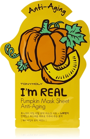 TONYMOLY I'm REAL Pumpkin masque tissu anti-rides