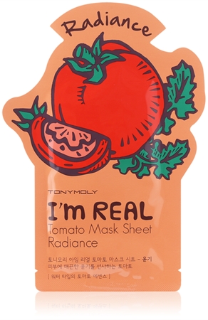 TONYMOLY I'm REAL Tomato Brightening and Revitalising Sheet Mask