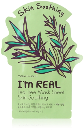 TONYMOLY I'm REAL Tea Tree Beruhigende Tuchmaske