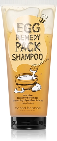 Too Cool For School Egg Remedy Pack Shampoo Restorativ shampoo til tørt og skadet hår