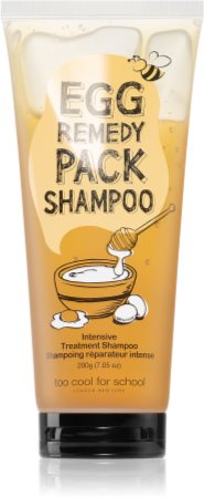 Too Cool For School Egg Remedy Pack Shampoo obnovitveni šampon za suhe in poškodovane lase