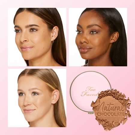 Too Faced Chocolate Soleil Natural Chocolate Bronzer aufhellender Bronzer