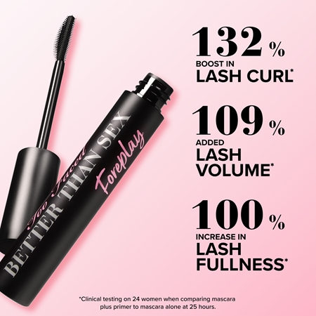 Too Faced Better Than Sex Foreplay Mascara Primer Travel Size blakstienų bazė maitinamojo poveikio