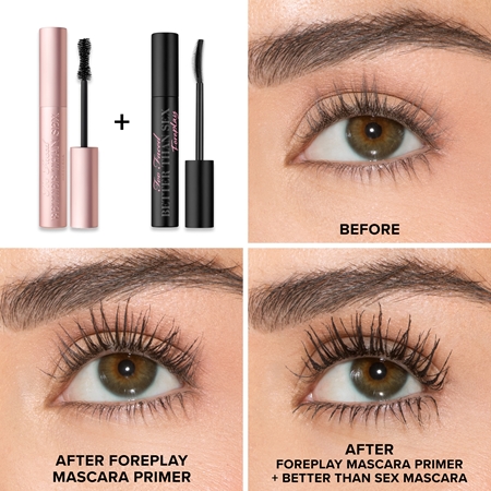 Too Faced Better Than Sex Foreplay Mascara Primer Travel Size blakstienų bazė maitinamojo poveikio