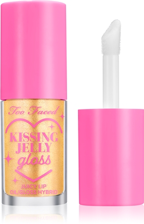 Too Faced Kissing Jelly Lip Oil Gloss Oil-Lipgloss für intensive Hydratisierung