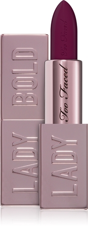 Too Faced Lady Bold Cream Lipstick krémová rtěnka pro dlouhotrvající efekt