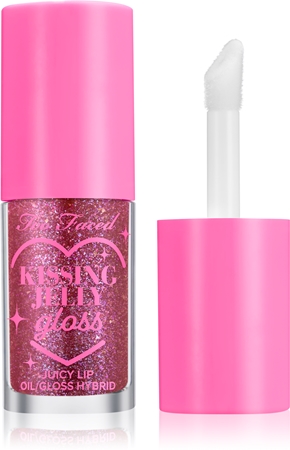 Too Faced Kissing Jelly Lip Oil Gloss Oil-Lipgloss für intensive Hydratisierung
