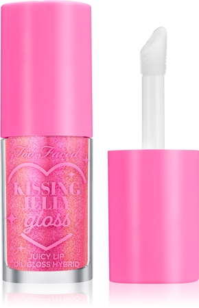 Too Faced Kissing Jelly Lip Oil Gloss olejový lesk na rty pro intenzivní hydrataci