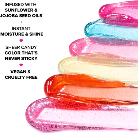 Too Faced Kissing Jelly Lip Oil Gloss olejový lesk na rty pro intenzivní hydrataci