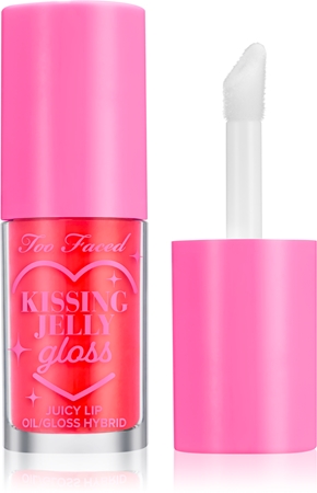 Too Faced Kissing Jelly Lip Oil Gloss aliejinis lūpų blizgis intensyviai drėkinantis