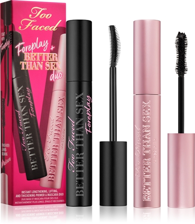 Too Faced Foreplay + Better Than Sex Duo Gift Set voor de Ogen