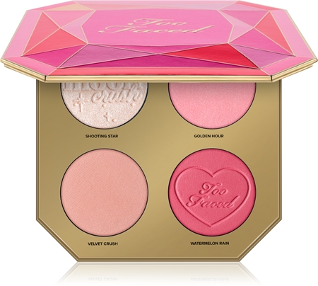 Too Faced Jewel Crush rdečilo z osvetljevalcem