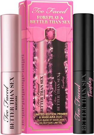 Too Faced Foreplay + Better Than Sex Mini Duo Geschenkset für die Augen