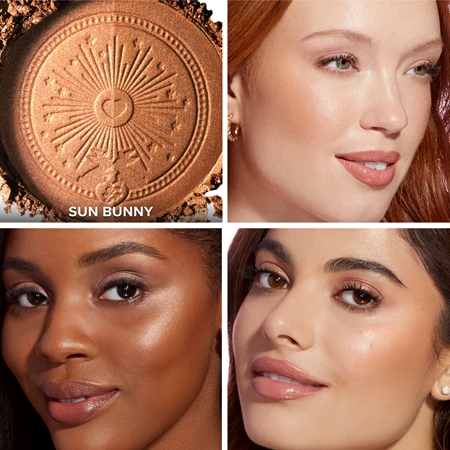 Too Faced Sun Bunny Blushing Bronzer bronzer in rdečilo