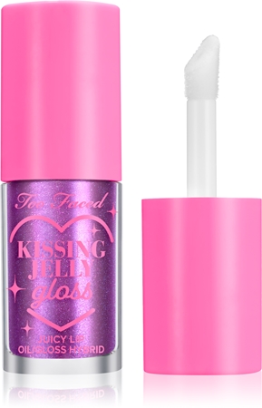 Too Faced Kissing Jelly Lip Oil Gloss aliejinis lūpų blizgis intensyviai drėkinantis