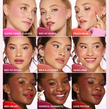 Too Faced Cloud Crush Whipped Lip & Cheek Color skystieji skaistalai lūpoms ir skruostams