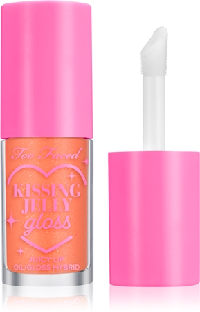 Too Faced Kissing Jelly Lip Oil Gloss aliejinis lūpų blizgis intensyviai drėkinantis