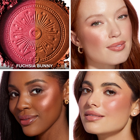 Too Faced Sun Bunny Blushing Bronzer bronzer in rdečilo