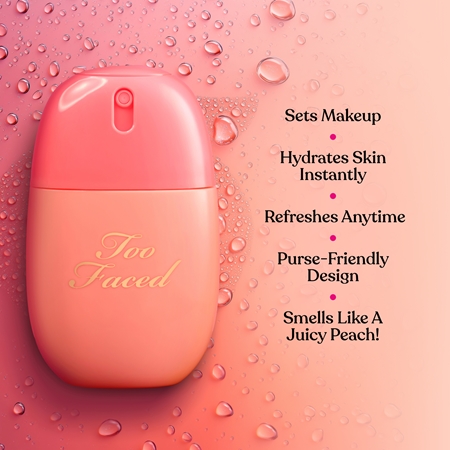 Too Faced Peach Mist Setting Spray Fixationsspray